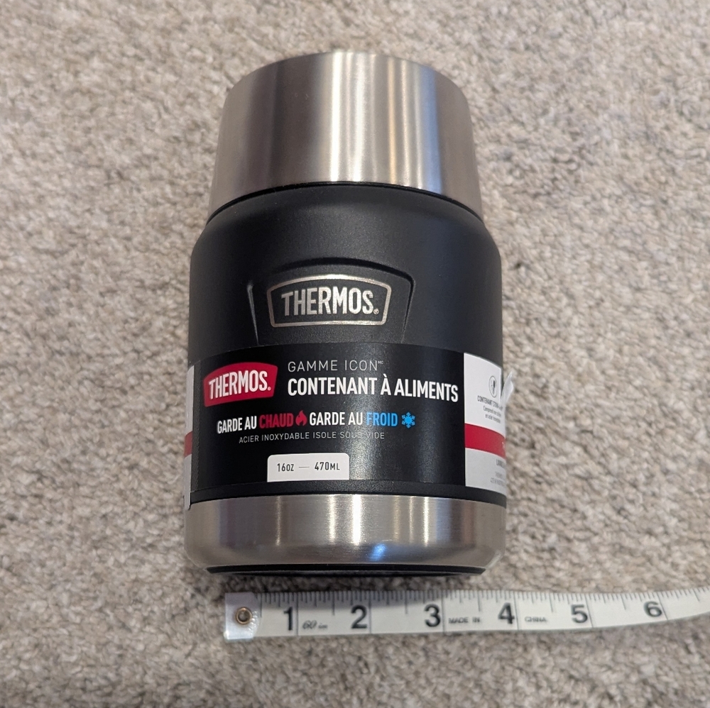 Small Thermos Hot/Cold w/Spoon